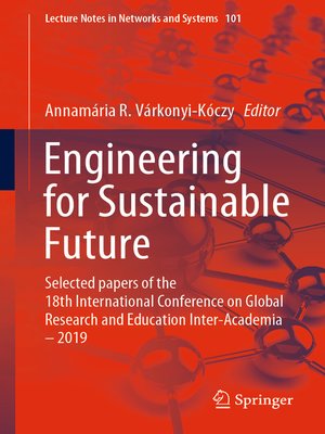 cover image of Engineering for Sustainable Future